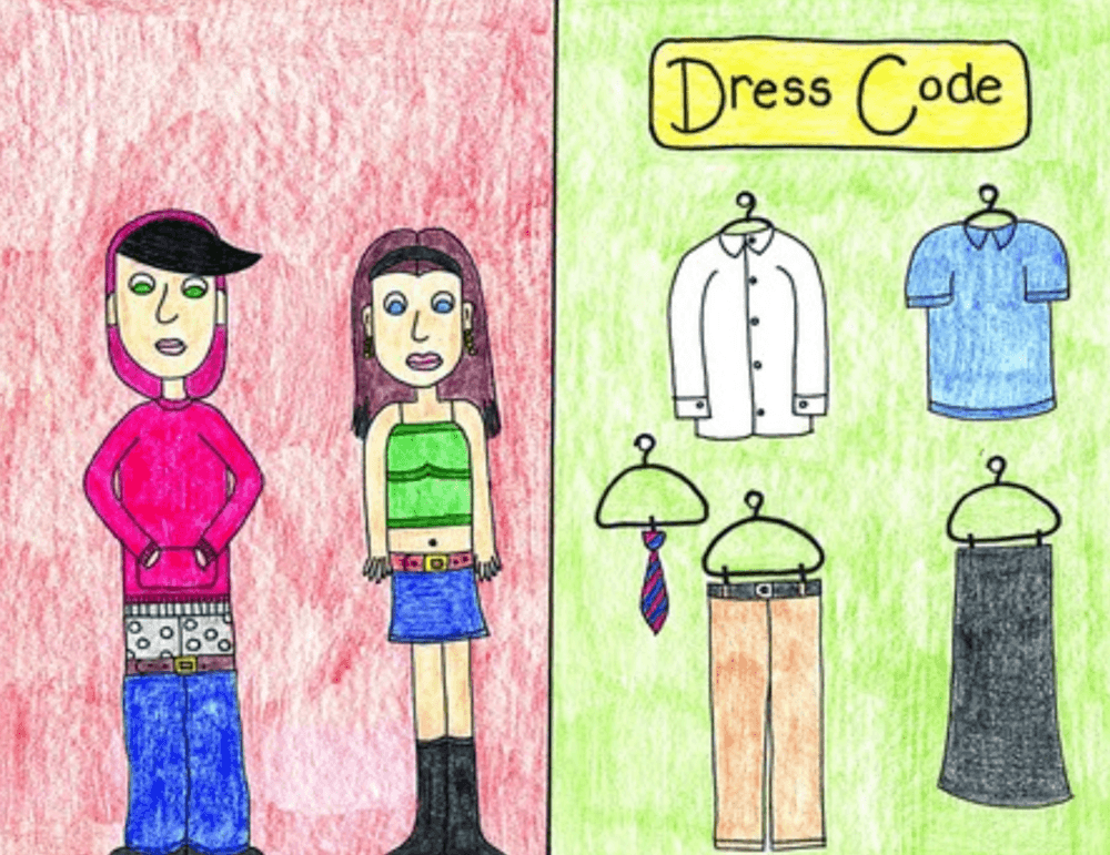 dress code drawing