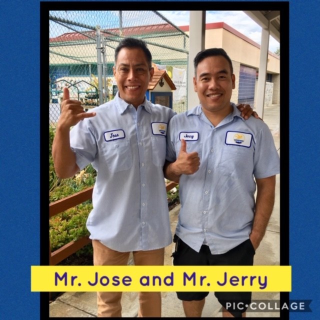 two guys smiling